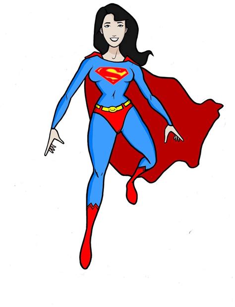 Superwoman clipart 2 - WikiClipArt