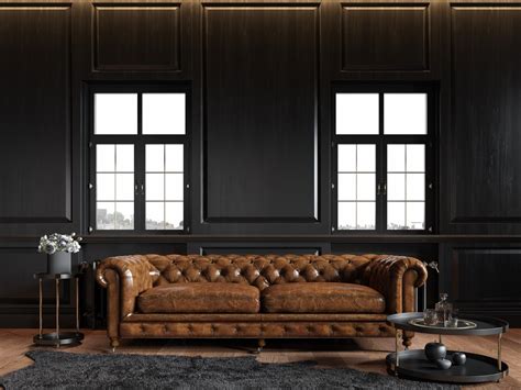 15 Charming Ideas To Add A Chesterfield Sofa Your Living Room Foter