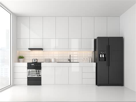 Modern White Gloss Kitchen Cabinets | Besto Blog