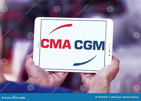 Cma Cgm Shipping Company Logo Editorial Photography - Image of lloyd ...