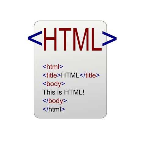 HTML Logo Free Vector / 4Vector