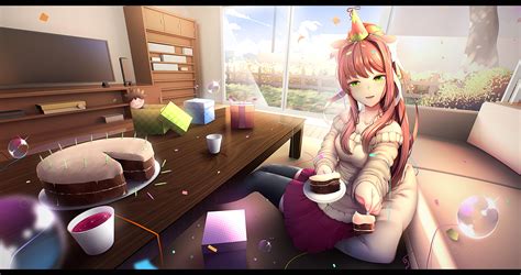 Happy birthday, Monika! : r/DDLC