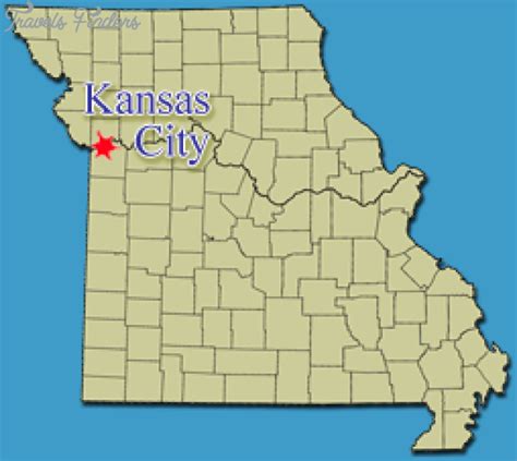 Map Of Kansas City Missouri - TravelsFinders.Com