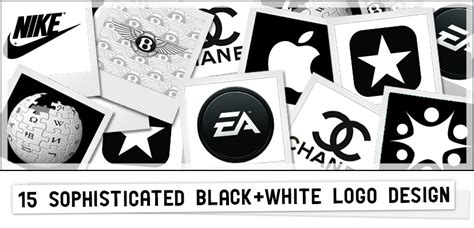 The Power of Color: 15 Sophisticated Black and White Logos