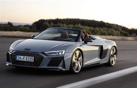 Audi R8 Spyder Mk II facelift specs, 0-60, quarter mile, lap times - FastestLaps.com