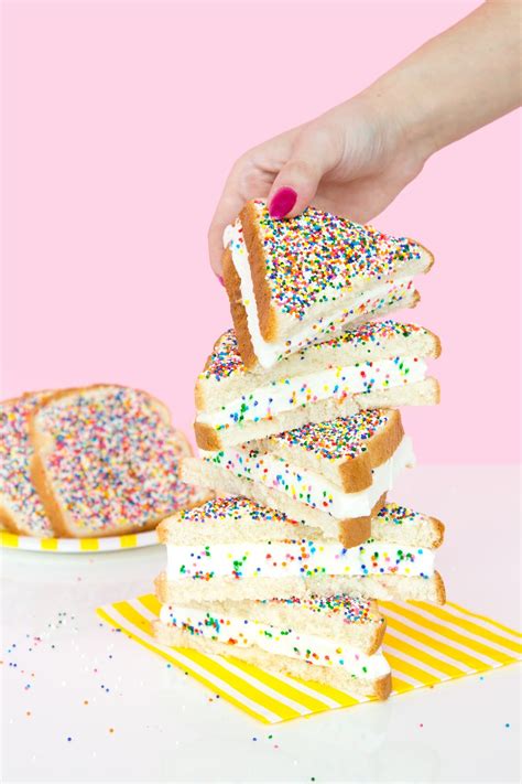 » Fairy Bread Ice Cream Sandwich Recipe