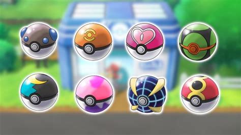 Every Pokéball type and when to use them