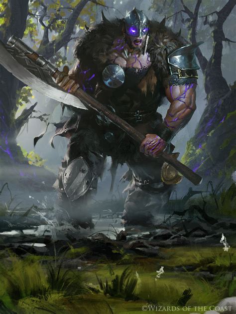 Greg Rutkowski - Garruk, the Veil-Cursed - Magic the Gathering