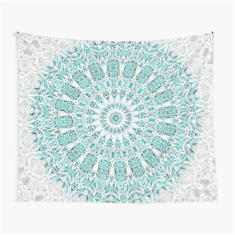 "A Glittering Mandala" Tapestry by ZedEx | Redbubble