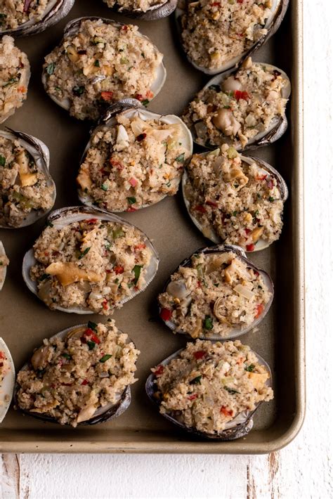 Stuffed Clams Recipe - Cooking with Cocktail Rings