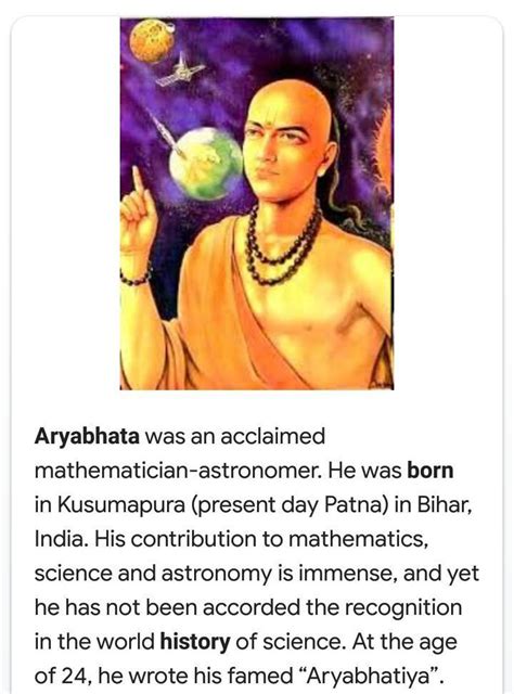 Aryabhatta biography for class 7th - Brainly.in