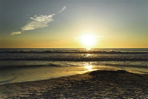 Moonlight Beach Sunset Photograph by Elizabeth Schmidt - Fine Art America