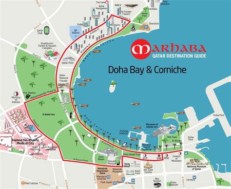 Doha Corniche Recreated 2021 - Marhaba Qatar