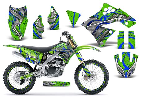 Kawasaki KX250F Graphics Kit 2009-2012