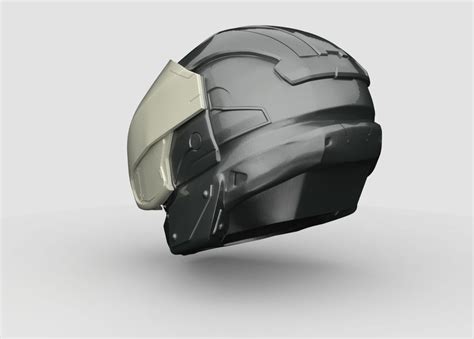 Halo Gungnir Helmet STL — Nikko Industries