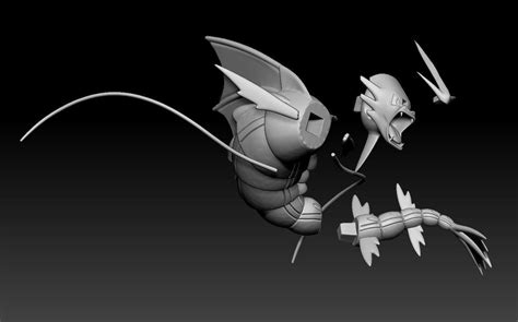 Pokemon Magikarp Gyarados Mega Evolution 3D model 3D printable | CGTrader