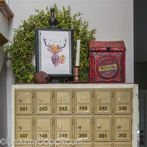 Easy Makeover Idea: Vintage Post Office Boxes - Unskinny Boppy