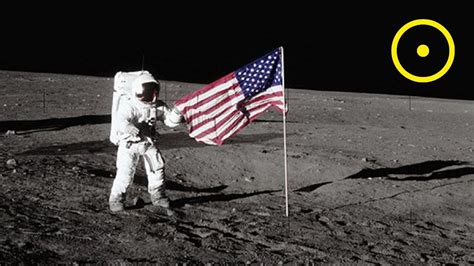 Placing The American Flag On The Moon - YouTube