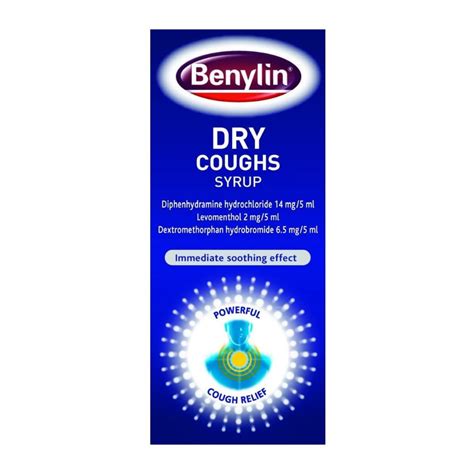 Benylin Dry Cough Syrup 125ml | Inish Pharmacy | Ireland