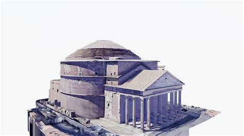 Pantheon Rome Drawing