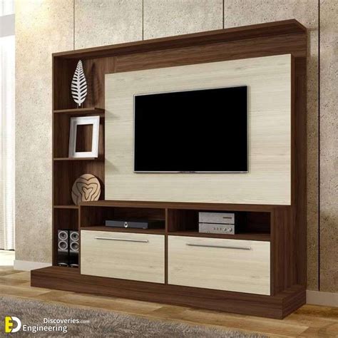 Top 50 Modern TV Stand Design Ideas For 2020 - Engineering Discoveries Tv Stand Modern Design ...