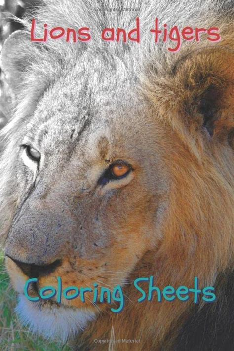 Lions and Tigers Coloring Sheets: 30 Lions and Tigers drawings,coloring ...