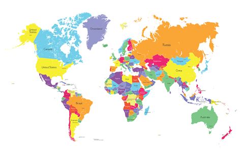 World Map With Capitals Of Countries – Get Latest Map Update