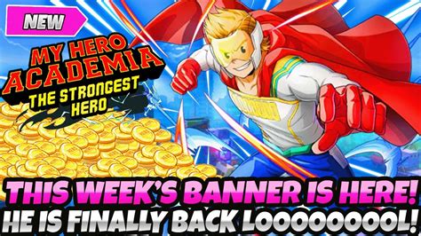 *THIS WEEK'S BANNER IS HERE* HE IS FINALLY BACK LOOOOOOL (My Hero Academia: The Strongest Hero ...