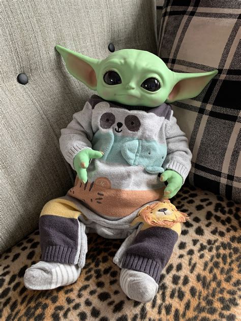 Reborn Baby Yoda Doll Grogu The Child | Etsy