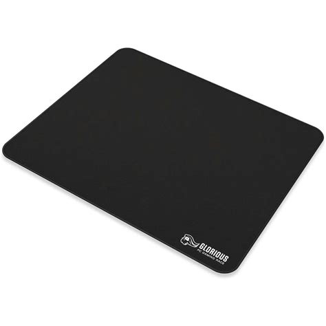 Glorious Large 11x13in Cloth Gaming Mousepad - Black | PLE Computers