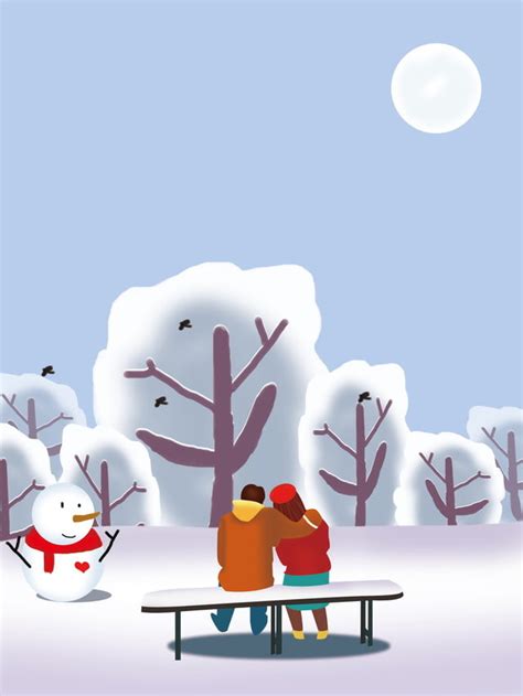 Snowman Couple Background Images, Vectors and PSD Files for Free Download | Pngtree