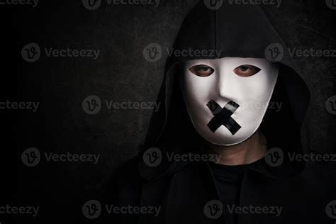 Mysterious man with mask 6157518 Stock Photo at Vecteezy