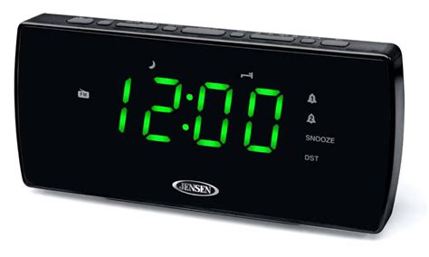 Jensen Jensen Dual Alarm Clock Radio with Auto Time Set - TVs & Electronics - Portable Audio ...