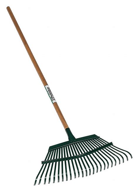 SEYMOUR MIDWEST Leaf Rake, Steel, 48 in. Handle, Straight - 32MJ58|43106GRA - Grainger