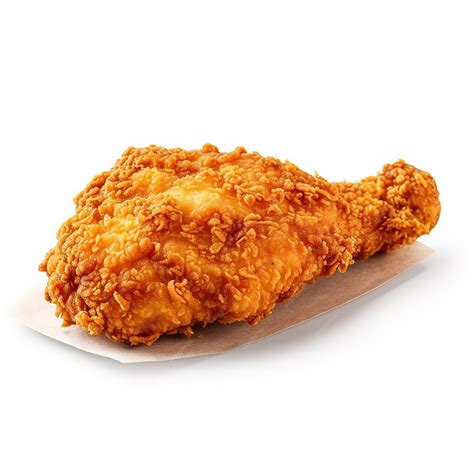 Premium AI Image | A chicken leg with a white background