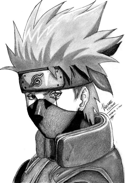 Kakashi Face Drawing - Drawing.rjuuc.edu.np