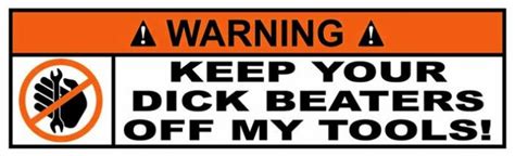 Funny Warning Stickers 10 - Pro Sport Stickers