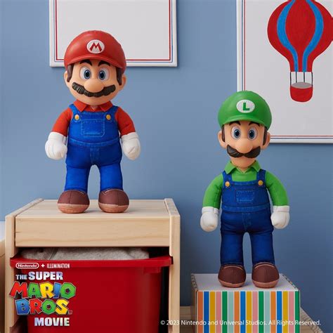 The Super Mario Bros Movie 15 Inch Mario And Luigi Poseable Plush NEW 2023 - epcomcolombia.com