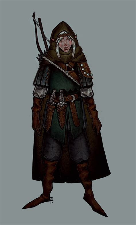 ArtStation - Ranger DnD Character - Concept Art