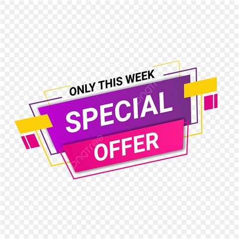 Special Promotion Banner Vector Hd Images, Design Special Offer Banner ...