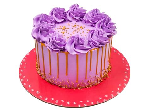 Purple Drip Cake | Buy Cream Cake Online | Fully-Customisable