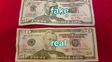 How To Spot A Fake Fifty Dollar Bill