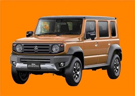 Maruti Suzuki Jimny 5-Door New Rendering, Key Details Leaked