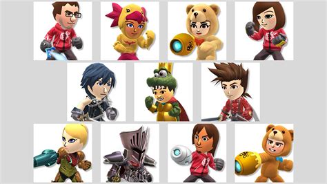 New Mii Fighter Costume DLC Available Next Year in Super Smash Bros. Ultimate - Twinfinite