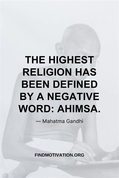 75 mahatma gandhi quotes on ahimsa to spread nonviolence – Artofit