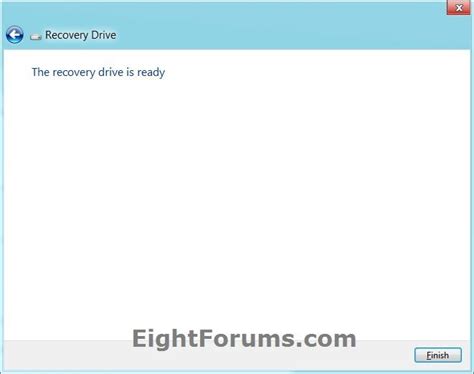 Recovery Drive - Create with USB Flash Drive in Windows 8 | Windows 8 ...