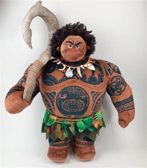 Authentic Disney Store Original Moana Maui Stuffed Animal Plush Toy Do – The Stand Alone