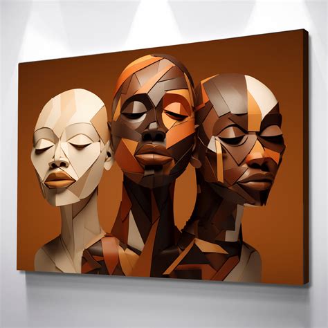 African American Wall Art | African Canvas Art | Canvas Wall Art | Bla – Wall Canvas Mall