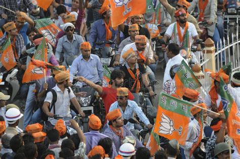 Narendra Modi Rally at BHU. Editorial Stock Image - Image of election, bike: 41092834