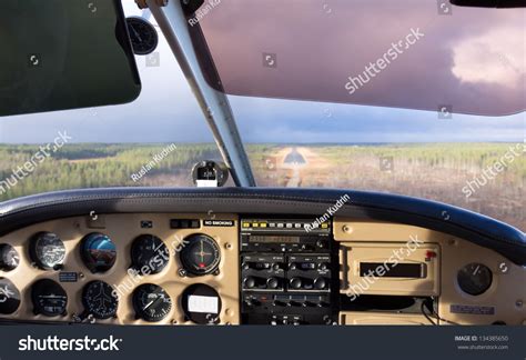 Cockpit View Small Aircraft Taking Off Stock Photo 134385650 | Shutterstock